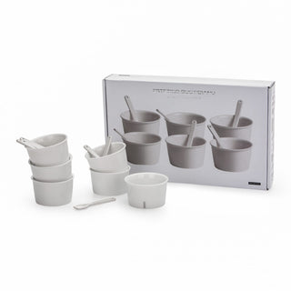 Estetico Quotidiano Ice Cream set of 6 Bowls DEKOR