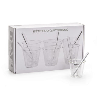 Estetico Quotidiano Coffee set of 6 Cups DEKOR