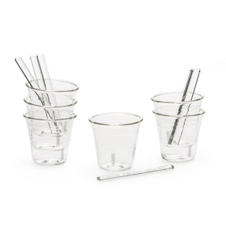 Estetico Quotidiano Coffee set of 6 Cups DEKOR