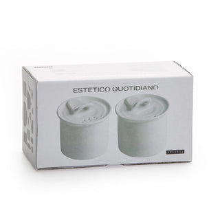 Estetico Quotidiano Set 1 Salt + 1 Pepper Cellars DEKOR