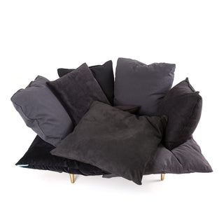 Comfy Armchair Charcoal Grey DEKOR