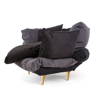 Comfy Armchair Charcoal Grey DEKOR