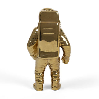 Cosmic Diner Starman Vase Gold SELETTI