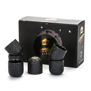 Cosmic Diner Lunar Coffee cups set of 6 DEKOR