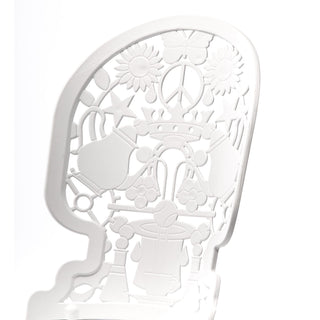 Industry Collection ALUMINIUM CHAIR - WHITE DEKOR