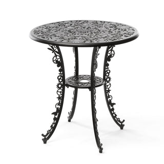 Industry Collection ALUMINIUM TABLE - BLACK DEKOR