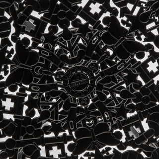 Industry Collection ALUMINIUM TABLE - BLACK SELETTI