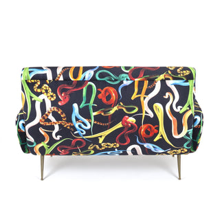 Sofa Two Seater Snakes SELETTI