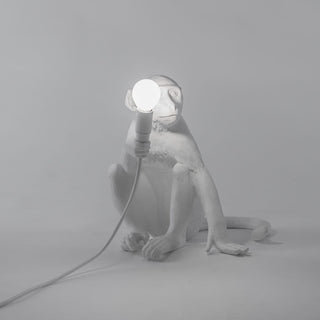 The Monkey Lamp Sitting OUTDOOR Version SELETTI