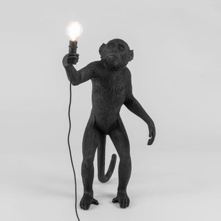 The Monkey Lamp Black Standing Version DEKOR