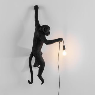 The Monkey Lamp Black Hanging Version Left DEKOR