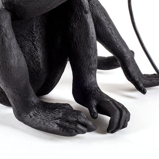 The Monkey Lamp Black Sitting Version DEKOR