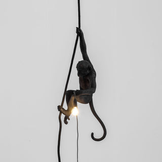 The Monkey Lamp Black Ceiling Version SELETTI USA