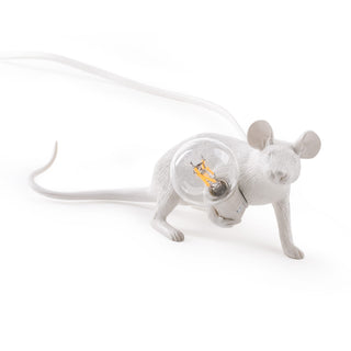 Mouse Lamp Lyie Down SELETTI