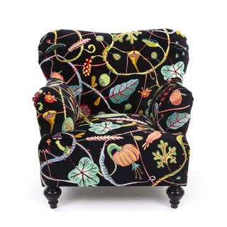Botanical Diva Armchair Black DEKOR
