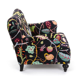 Botanical Diva Armchair Black DEKOR