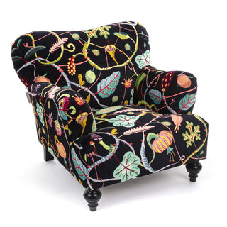 Botanical Diva Armchair Black DEKOR