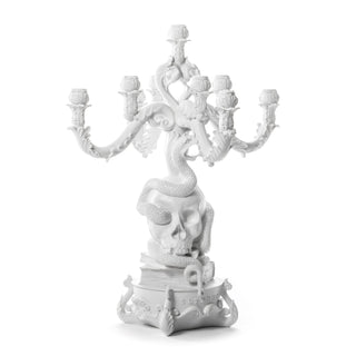Giant Burlesque Skull White DEKOR