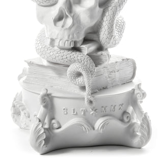 Giant Burlesque Skull White DEKOR