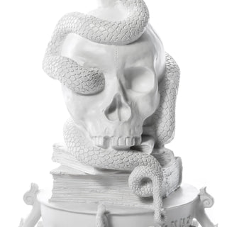 Giant Burlesque Skull White DEKOR