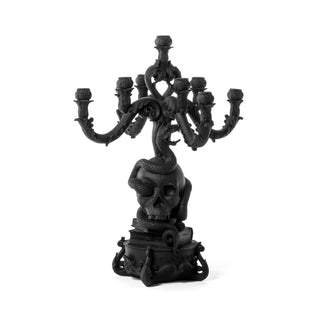 Giant Burlesque Skull Black DEKOR