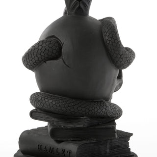 Giant Burlesque Skull Black DEKOR