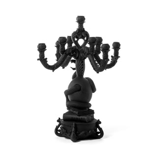 Giant Burlesque Skull Black DEKOR