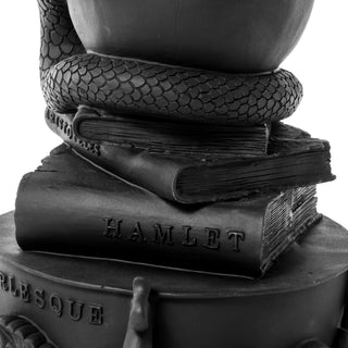 Giant Burlesque Skull Black SELETTI