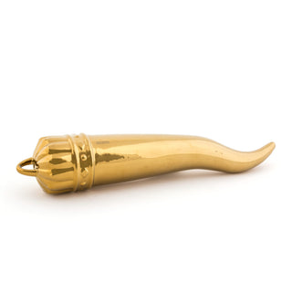 Memorabilia Gold My Lucky Horn SELETTI