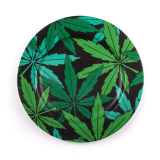 Porcelain Plate Weed DEKOR