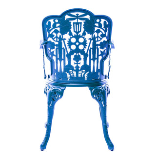 Industry Collection ALUMINIUM ARMCHAIR - SKY BLUE DEKOR