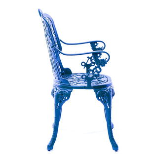 Industry Collection ALUMINIUM ARMCHAIR - SKY BLUE DEKOR