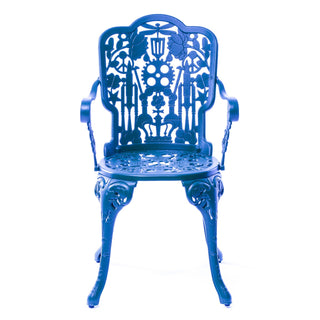 Industry Collection ALUMINIUM ARMCHAIR - SKY BLUE DEKOR