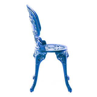 Industry Collection ALUMINIUM CHAIR - SKY BLUE DEKOR