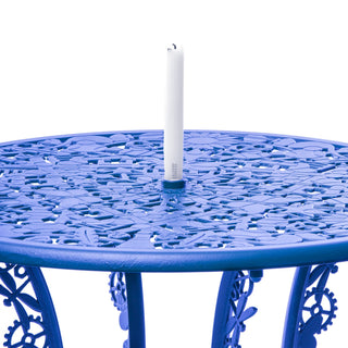 Industry Collection ALUMINIUM TABLE - SKY BLUE DEKOR