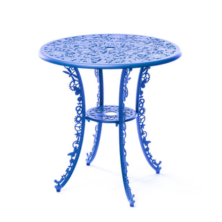 Industry Collection ALUMINIUM TABLE - SKY BLUE DEKOR