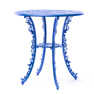 Industry Collection ALUMINIUM TABLE - SKY BLUE DEKOR
