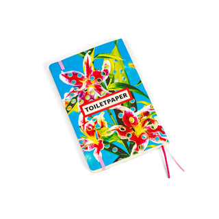Notebook Big Flowers with Holes SELETTI