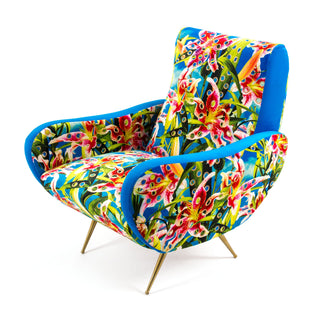 Armchair Flowers with holes DEKOR