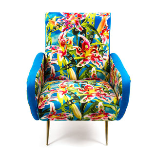 Armchair Flowers with holes DEKOR