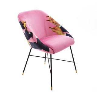 Padded Chair Lipsticks Pink SELETTI