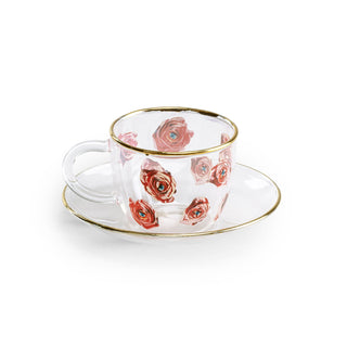 Coffee Cup Roses DEKOR