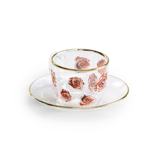 Coffee Cup Roses DEKOR