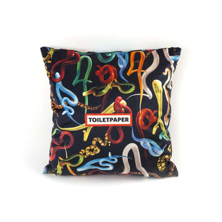 Cushion Snakes 50x50 SELETTI