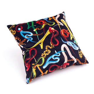 Cushion Snakes 50x50 SELETTI