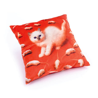 Cushion Kitten SELETTI