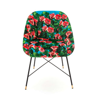 Padded Chair Roses SELETTI