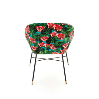 Padded Chair Roses SELETTI