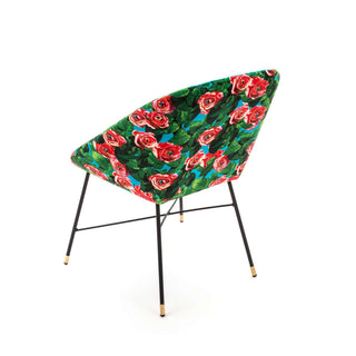 Padded Chair Roses SELETTI