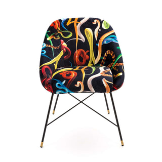 Padded Chair Snakes SELETTI